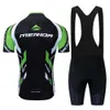 Ciclismo Jersey Set Verão Estrada Mountian Bicicleta Ciclismo Conjunto de Roupas MTB Bicicleta Sportswear Terno Ciclismo Set para Mans 211006