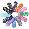 Chaussette de sport antidérapante en coton imprimé en Silicone, créative, avec caoutchouc, chaussettes de sol pour Massage des pieds, Trampoline de Yoga pour adultes