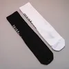 Heren sokken hiphop mode uit harajuku straat stijl wit lange mannen skateboard basketbal streep compressie calcetines