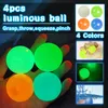 Party Supplies Ceiling Sticky Wall Squeeze Ball Toys Gift Luminous Glow In The Dark Parent Child Interaction Squishy Anti Stress Balls Stretchable DH9588