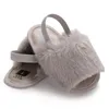 첫 번째 워커 6 색 패션 여름 아기 공주 슬리퍼 안티 슬립 PU 가죽 침대 소녀 소년 스니커즈 신발