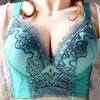 Sexy Full Lace 75-95ABCDE Ultra-thin No Rims Bras Wire Free Large Size Minimizer Underwear BH Thin Cup Bra 211110