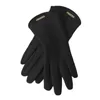 Five Fingers Gloves Woman's Winter Warm Suede Leather Touch Screen Driving Cold Plus Velvet Thick Fingerless Flip Cycling Mittens Fashion