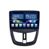 자동차 DVD 비디오 안 드 로이드 10 GPS 네비게이션 라디오 IPS-Screen for Peugeot 207