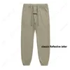 Outono Inverno EUA 7th 3M Reflexivo Mens Calças Calças Casuais Designer Luxo Verde Café Marrom Cordão Solto Sweatpants Wome290c