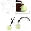 Pendant Necklaces Charms Glowing In The Dark Natural Stone Hexagram Necklace Star Of Lucky Luminous Women Men Couple Jewelry4111533