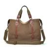 Women Canvas Bag Fashion Shoulder Bag Travel Luggage Bag Quality Handbag Lady Pouch Duffle Handbag