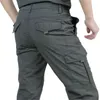 Ultra Hafif Ince Taktik Hızlı Kuru Pantolon Erkekler Nefes Yaz Rahat Ordu Askeri Uzun Pantolon Erkek Su Geçirmez Kargo Pantolon H1223