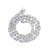Chains 6mm Tennis Chain Women's Brass Cubic Zircon Necklace Jewelry Gift BC214