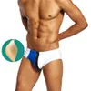 Letni męski pływanie pasek kolor pasujący do druku stretch majtki moda szorty beachwear spodenki Szybkoschnące męskie seksowne stroje kąpielowe 210515