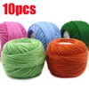 100 fios de algodão para crochet