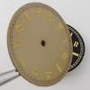 Reparationsverktygssatser Kaffe 29mm Watch Dial Face Luminous Index Fit NH35 NH36 Miyota 82 Series ETA 2836 2824 Automatisk rörelse