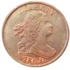 USA 18001808 8st Datum för vald Draped Byst Half Cent Copper Craft Copy Decorate Coin Ornament Home Decoration Accessories3265877