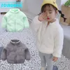 2020 spring new boys and girls cotton jacket for kids children plush coat toddler baby warm clothes winter 18M-5T Year clothing H0910