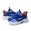 Dzieci Czerwone Buty Chłopcy Running Casual Sneakers Student Dzieci Lato Rozmiar 5 8 12 13 lat Popularne Meth Obuwie Chunky Zima G1210