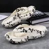 Summer Lovers Slippers Men Outdoor Leisure EVA Soft Bottom Fashion Personality Comfortable Non-Slip Sandals Large 39-45