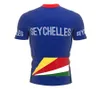 Yarış Ceketleri 2021 Seyşeller Çoklu seçenekler Yaz Bisiklet Jersey Takımı Erkekler Bisiklet Yolu Dağ Yarışı Üstleri Binicilik Bisiklet Giysileri