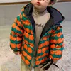 Nuova giacca invernale Ragazzo Baby Stampa spessore imbottito in cotone Cappotti per bambini Giacca invernale per bambini BT006 H0909