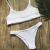 Bikinis mujer kvinnor baddräkt push-up vadderad bh bandage bikini set sexig baddräkt e badande 210712