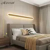 Design mur LED lampe lampada chambre mur côté maison décoration intérieure éclairage couloir applique murale AC90-260V 210724