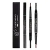 Handaiyan Waterproof Eyebrow Pencil Wholesale Automatic Eye Brow pencils with Brush Natural Easy to Wear Makeup Tattoo Pen