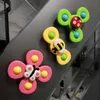 Gyro Animal Sucker Douche Saisir Spinner Spinning Fidget Top Gyroscope Spin Salle De Bains Baignoire Jouet Bébé Garçons Bain Ventouse Jouets De Bain Enfants