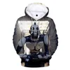 Sudaderas con capucha para mujer Sudaderas 2022 Aikooki Amor Muerte Robots 3D Hombres / Mujeres Otoño Moda Hombre Sudadera Sudadera Sudor Tops