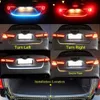 12 V 1.2 M Auto Kofferbak Achterlicht Dynamische Streamer Reverse Waarschuwing LED Strip Auto Extra Rem Richtingaanwijzer lamp