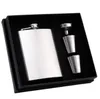 Hip Flasks Bouteille pratique en acier inoxydable Flasque de cabine de 8 oz