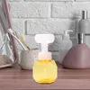 Liquid Soap Dispenser 300ml Flower Shape Foam Foaming Pump Empty Bottle Plastic Clear Shower Gel Hand Sanitizer Tool
