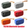 TG296 Mini Bluetooth Trådlös högtalare Subwoofers Portable Outdoor Högtalare Handsfree Call Profil Stereo Bass 500mAh Batteri Support TF USB-kort AUX