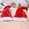 Cappello di peluche di Natale Cappello di costume cosplay di Babbo Natale Cappelli Decorazione dell'albero di Natale Bambini adulti Berretto caldo Regalo di festival Decorazioni per feste Cappellini BH4987 WLY