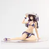 Saekano hur man uppfostrar en tråkig flickvän Utaha 16cm kasumigaoka baddräkt sexig tjej figur pvc action samling modell doll presenter x5478495