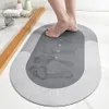 Tapis de sol absorbant à séchage rapide pour salle de bain, en stock, DHL a57