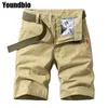 Carga Shorts Homens Verão Militar Militares Montanhismo Roupas Moda Casual Sweatpants Correndo Plus Size 210714