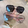 Geel Paars Helder Brilmontuur Voor Vrouwen Mode Vintage Legering Zonnebril Vrouwelijke Luxe Merk Vierkante Eyewear2772956