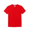 رجل مصمم القمصان التمساح ماركة أزياء جديدة تناسب فرنسا الفاخرة قميص crewneck كونتون 9 ألوان T5 ترقية