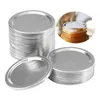 Mason Słoik Pokrywy 100% FIT dla Ball Kerr Słoiki Materiał Grade Food Materiał Split typu Metal Mouth Canning Jar Pokrywy BPA Bezpłatny szczelny Dowód