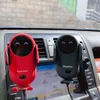 S11 Automatic Infrared Sensor Car Charger 15W Wireless Fast Charging Phone Air Vent Mount Bracket247d