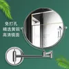 Mirrors Bathroom Vanity Mirror Wall Mounted Push-pull Retractable Double-sided Magnifying Beauty