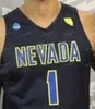 SJ NCAA College Nevada Wolf Pack Basketball Jersey 10 Caleb Martin 11 Cody Martin 12 SJ SJ Anderson 14 Lindsey Drew Custom Stitched