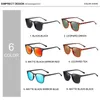 Polarized Sunglasses Men Retro Mirror Square Sun glasses Vintage Anti-Glare Driver's Eyewear