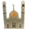 Eid Mubarak Countdown Kalendarz DIY Ramadan Ozdoby drewniane Dorasy Party Decor 210610