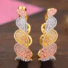 KellyBola exclusif marque de luxe cerceau Noble symbole pour les femmes mariage fiançailles anniversaire boucles d'oreilles bijoux