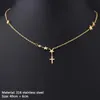 Bohemian Multi-layer Moon Star Necklace For Women Gold Color 2022 Vintage Pendants Necklaces Geometry Chokers Jewelry Gift