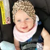 Baby Girl and Mommy Caps Dotter Mamma Donut Floral Leopard Hat Kids Donuts Mössor för småbarn Barn Beanie Headwraps Parent-Child Headwear KBH75