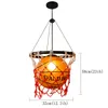 Lampes suspendues American Retro Basketball Personnalité créative Restaurant Gym Bar Chambre Tendance Décoration Chandeliers2081