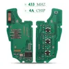 3 Knop Afstandsbediening Sleutel 433Mhz 4A Chip Voor Mercedes Benz Smart Fortwo 453 Forfour 2015 2016 2017