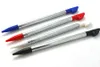 Infällbar metallstång pekskärmspenna utdragbara pennpennor för 3DS LL XL -spelkonsol
