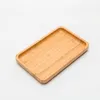 Natural Bamboo Wood Smoking Portable Display Tray DIY Working Scrolling Handroller Plate Preroll Rolling Machine Herb Tobacco Grinder Cigar Cigarette Holder DHL